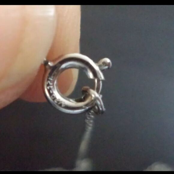 VINTAGE SIGNED 12K GF AMETHYST 18" NECKLACE - Picture 3 of 3